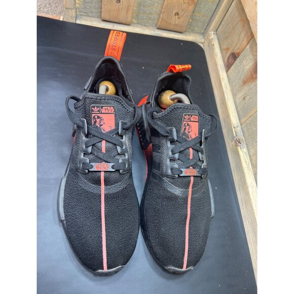 Adidas Star Wars NMD_R1 Mens Sneakers Size 8 Black/Red Darth Vader Edition - Picture 3 of 9